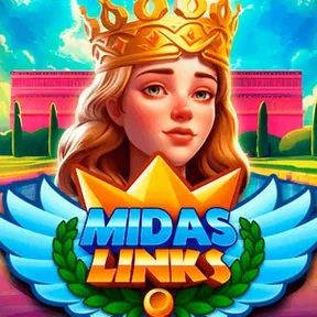 Portada de Midas Links: Running Wins, tragamonedas de Fugaso